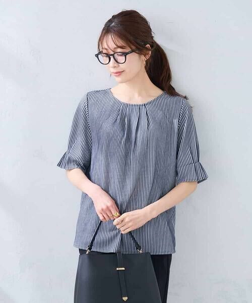 a.v.v / アー・ヴェ・ヴェ カットソー | タックパフスリーブトップス | 詳細12