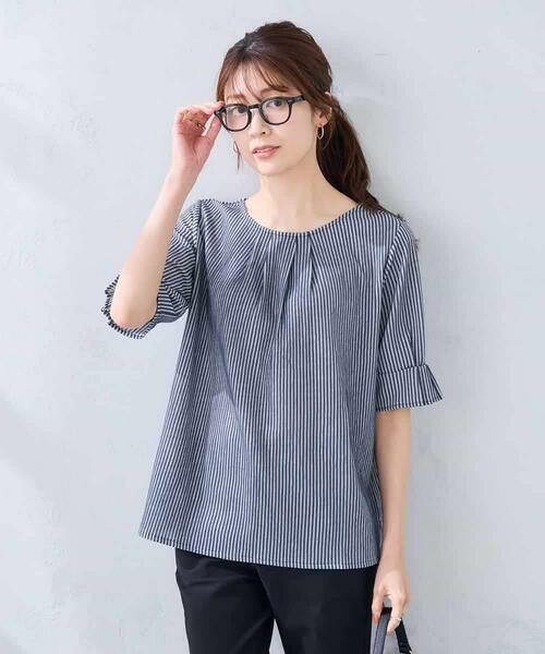 a.v.v / アー・ヴェ・ヴェ カットソー | タックパフスリーブトップス | 詳細13