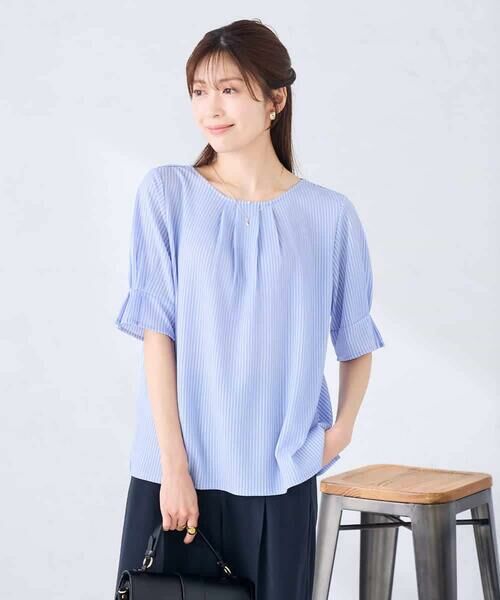 a.v.v / アー・ヴェ・ヴェ カットソー | タックパフスリーブトップス | 詳細7