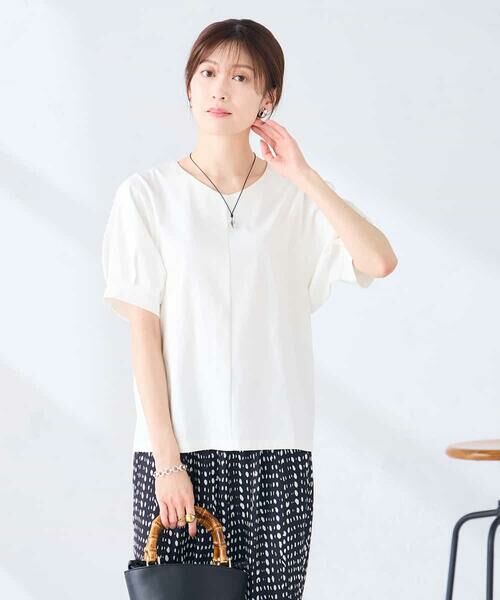 a.v.v / アー・ヴェ・ヴェ カットソー | Vネックゆったりスリーブカットソー | 詳細10