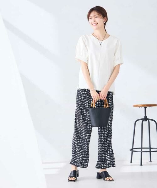 a.v.v / アー・ヴェ・ヴェ カットソー | Vネックゆったりスリーブカットソー | 詳細12