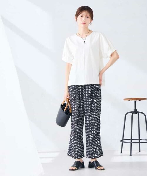 a.v.v / アー・ヴェ・ヴェ カットソー | Vネックゆったりスリーブカットソー | 詳細13