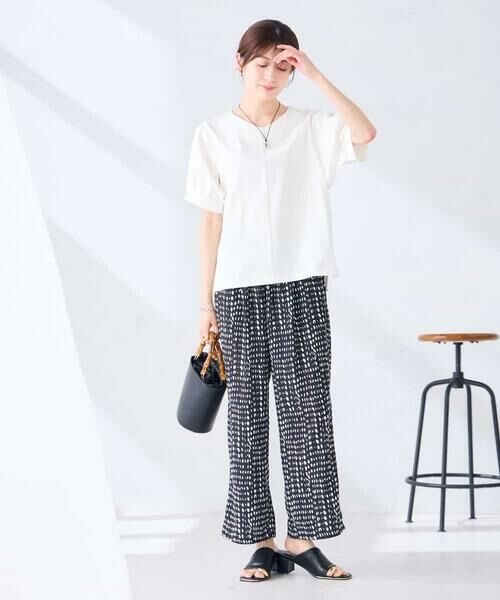 a.v.v / アー・ヴェ・ヴェ カットソー | Vネックゆったりスリーブカットソー | 詳細14