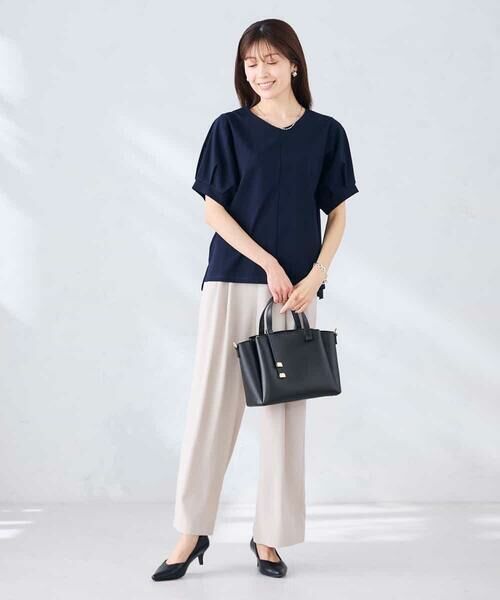 a.v.v / アー・ヴェ・ヴェ カットソー | Vネックゆったりスリーブカットソー | 詳細6