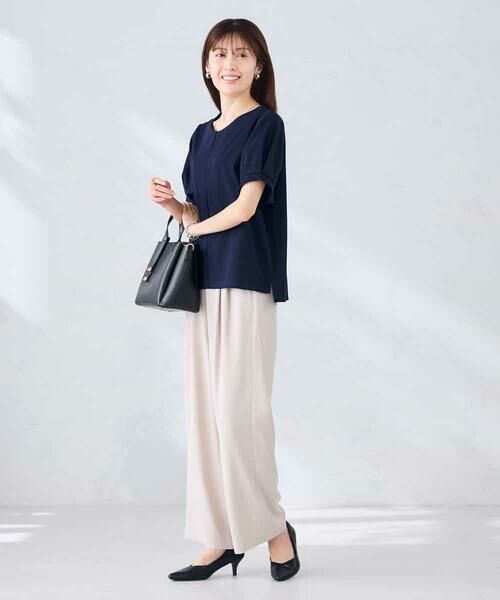 a.v.v / アー・ヴェ・ヴェ カットソー | Vネックゆったりスリーブカットソー | 詳細8