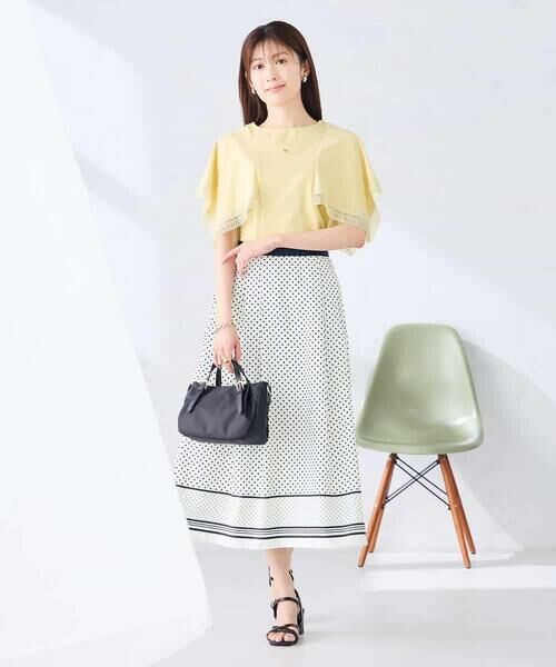 a.v.v / アー・ヴェ・ヴェ カットソー | 【接触冷感/UVカット】ハンカチスリーブトップス | 詳細18