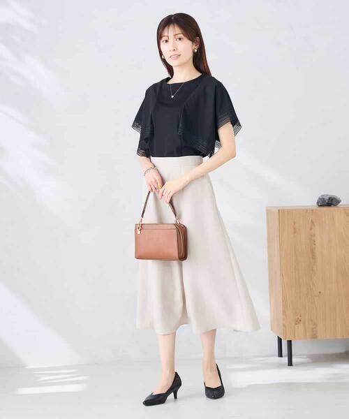 a.v.v / アー・ヴェ・ヴェ カットソー | 【接触冷感/UVカット】ハンカチスリーブトップス | 詳細2