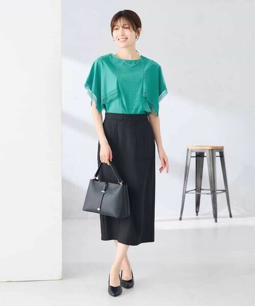 a.v.v / アー・ヴェ・ヴェ カットソー | 【接触冷感/UVカット】ハンカチスリーブトップス | 詳細27