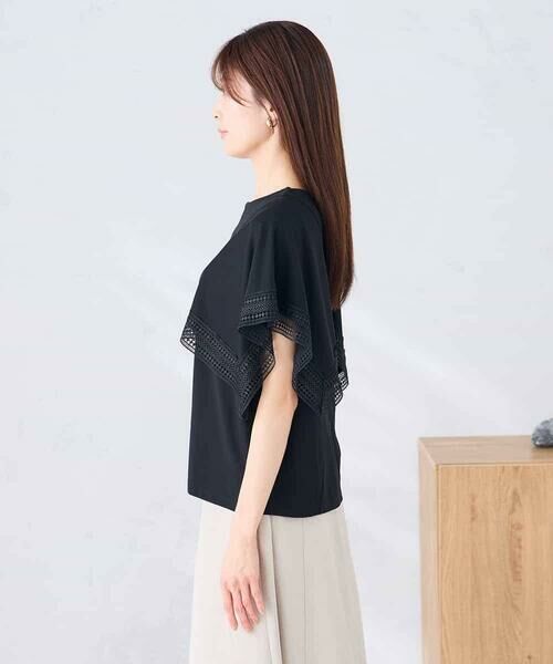 a.v.v / アー・ヴェ・ヴェ カットソー | 【接触冷感/UVカット】ハンカチスリーブトップス | 詳細6