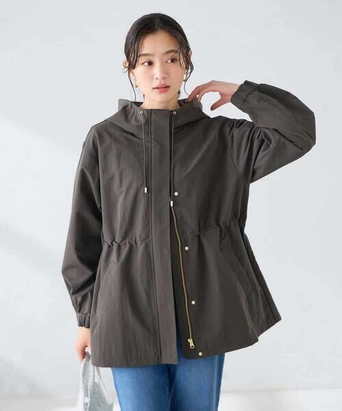 a.v.v / アー・ヴェ・ヴェ セットアップ | 【WEB限定】フーデットブルゾン（ダークグレー）