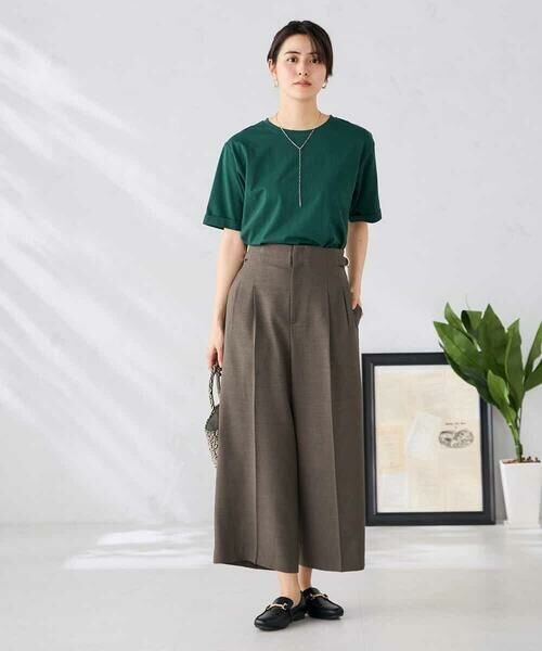 a.v.v / アー・ヴェ・ヴェ カットソー | 【接触冷感/UVカット/コットン100%/WEB限定】ロールアップハーフスリーブTシャツ | 詳細12