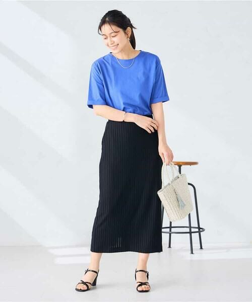 a.v.v / アー・ヴェ・ヴェ カットソー | 【接触冷感/UVカット/コットン100%/WEB限定】ロールアップハーフスリーブTシャツ | 詳細19