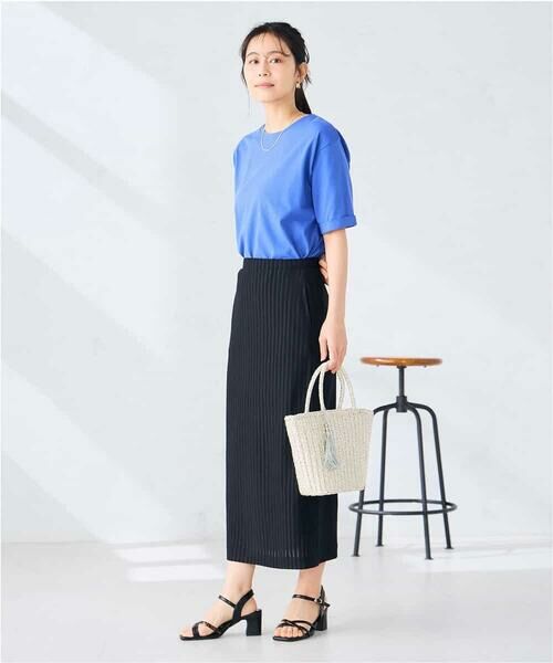 a.v.v / アー・ヴェ・ヴェ カットソー | 【接触冷感/UVカット/コットン100%/WEB限定】ロールアップハーフスリーブTシャツ | 詳細20