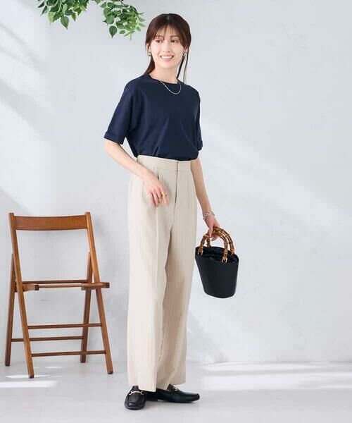 a.v.v / アー・ヴェ・ヴェ カットソー | 【接触冷感/UVカット/コットン100%/WEB限定】ロールアップハーフスリーブTシャツ | 詳細26