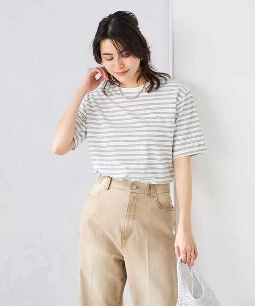 a.v.v / アー・ヴェ・ヴェ カットソー | 【接触冷感/UVカット/コットン100%/WEB限定】ロールアップハーフスリーブTシャツ | 詳細28