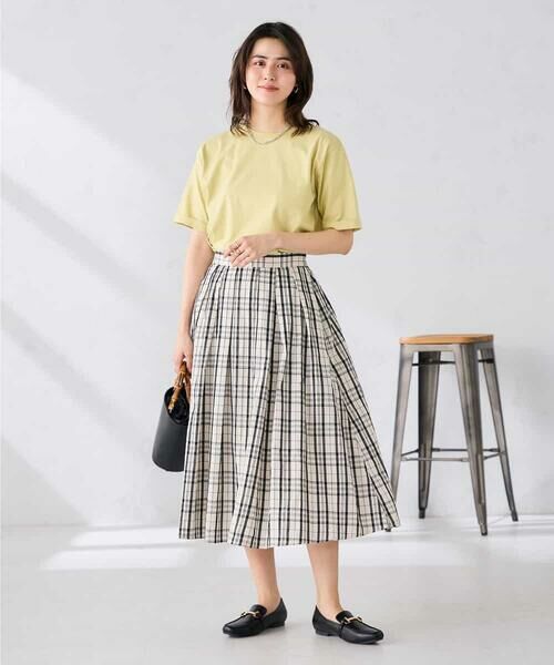 a.v.v / アー・ヴェ・ヴェ カットソー | 【接触冷感/UVカット/コットン100%/WEB限定】ロールアップハーフスリーブTシャツ | 詳細6