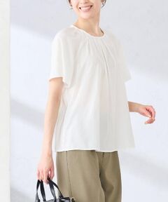 a.v.v / アー・ヴェ・ヴェ シャツ・ブラウス | 【洗える】ドビードットフレアスリーブブラウス