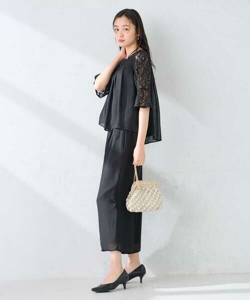 a.v.v / アー・ヴェ・ヴェ ロング・マキシ丈ワンピース | 【結婚式/お呼ばれに】レースドッキングブラウス・パンツセットアップ | 詳細8