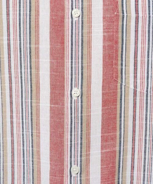 a.v.v / アー・ヴェ・ヴェ シャツ・ブラウス | 【洗濯機で洗える】マルチストライプワイドシルエットシャツ | 詳細24