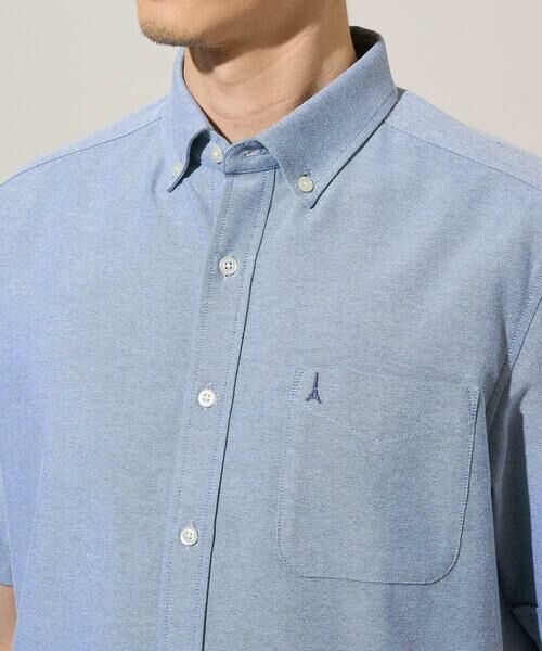 a.v.v / アー・ヴェ・ヴェ シャツ・ブラウス | 【イージーケア/洗濯機で洗える/速乾/接触冷感/毛玉になりにくい】オックスハンソデシャツ | 詳細20