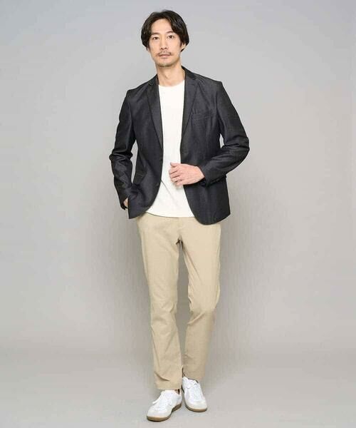 a.v.v / アー・ヴェ・ヴェ セットアップ | 【イージーケア/接触冷感】デニムライクストレッチスマートジャケット | 詳細11