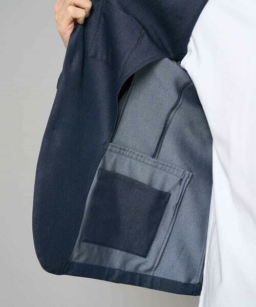 a.v.v / アー・ヴェ・ヴェ セットアップ | 【イージーケア/接触冷感】デニムライクストレッチスマートジャケット | 詳細29