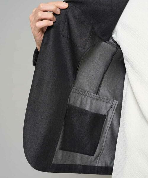 a.v.v / アー・ヴェ・ヴェ セットアップ | 【イージーケア/接触冷感】デニムライクストレッチスマートジャケット | 詳細30