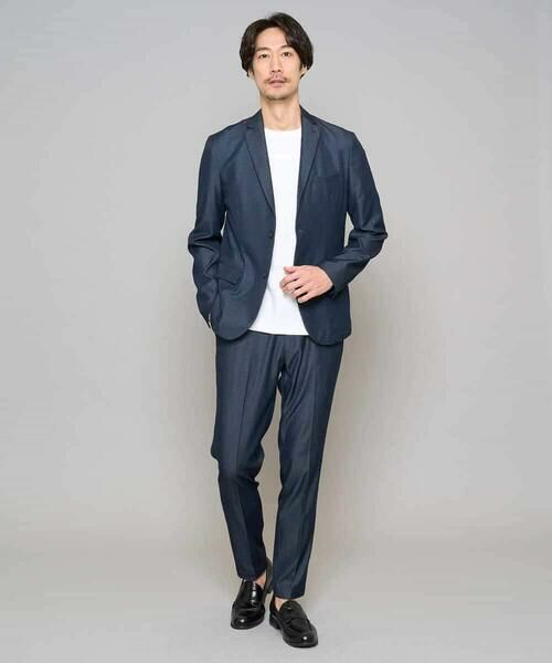 a.v.v / アー・ヴェ・ヴェ セットアップ | 【イージーケア/接触冷感】デニムライクストレッチスマートジャケット | 詳細7