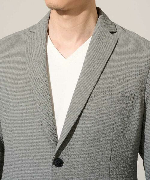 a.v.v / アー・ヴェ・ヴェ セットアップ | 【イージーケア/洗濯機で洗える/吸水速乾/毛玉になりにくい】シアサッカースマートジャケット | 詳細22