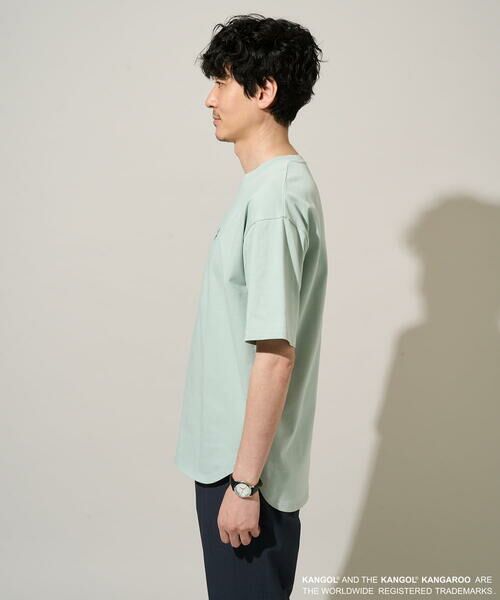 a.v.v / アー・ヴェ・ヴェ カットソー | 【コラボ/接触冷感】ＫＡＮＧＯＬスクエアプリントロングシルエットカットソー | 詳細11