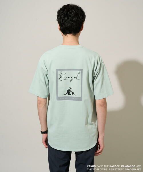 a.v.v / アー・ヴェ・ヴェ カットソー | 【コラボ/接触冷感】ＫＡＮＧＯＬスクエアプリントロングシルエットカットソー | 詳細12