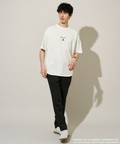 a.v.v / アー・ヴェ・ヴェ カットソー | 【コラボ/接触冷感】ＫＡＮＧＯＬスクエアプリントロングシルエットカットソー | 詳細3