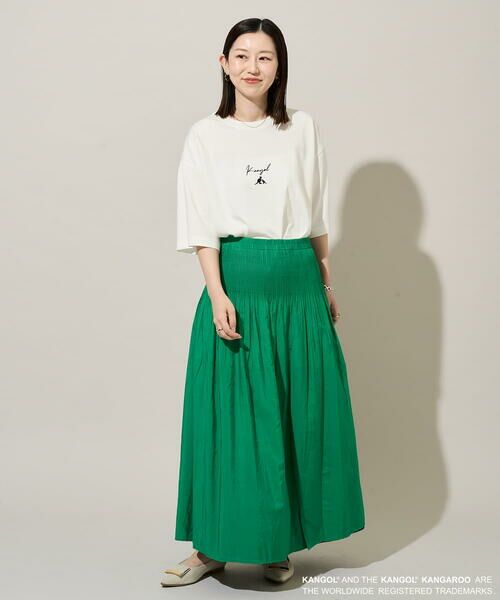 a.v.v / アー・ヴェ・ヴェ カットソー | 【コラボ/接触冷感】ＫＡＮＧＯＬスクエアプリントロングシルエットカットソー | 詳細5