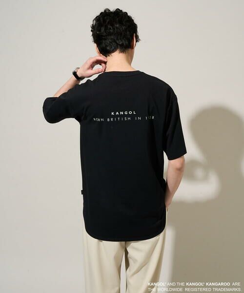 a.v.v / アー・ヴェ・ヴェ カットソー | 【コラボ/接触冷感】ＫＡＮＧＯＬスクエアプリントロングシルエットカットソー | 詳細10