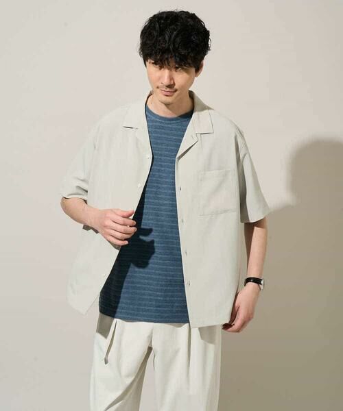 a.v.v / アー・ヴェ・ヴェ カットソー | 【イージーケア/洗濯機で洗える】タックメランジセミワイドシルエットクルーネックカットソー | 詳細11