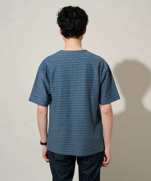 a.v.v / アー・ヴェ・ヴェ カットソー | 【イージーケア/洗濯機で洗える】タックメランジセミワイドシルエットクルーネックカットソー | 詳細16