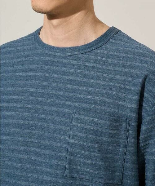 a.v.v / アー・ヴェ・ヴェ カットソー | 【イージーケア/洗濯機で洗える】タックメランジセミワイドシルエットクルーネックカットソー | 詳細17