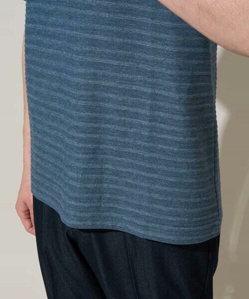 a.v.v / アー・ヴェ・ヴェ カットソー | 【イージーケア/洗濯機で洗える】タックメランジセミワイドシルエットクルーネックカットソー | 詳細19