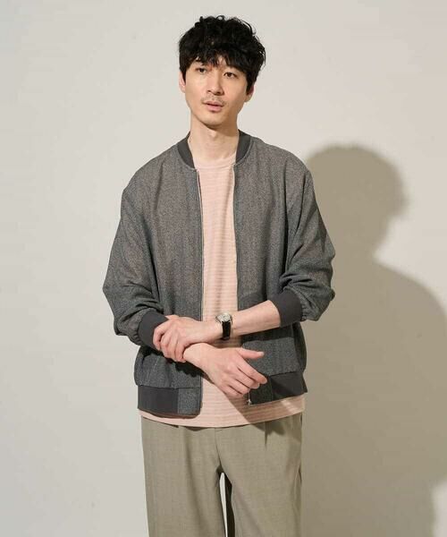 a.v.v / アー・ヴェ・ヴェ カットソー | 【イージーケア/洗濯機で洗える】タックメランジセミワイドシルエットクルーネックカットソー | 詳細9