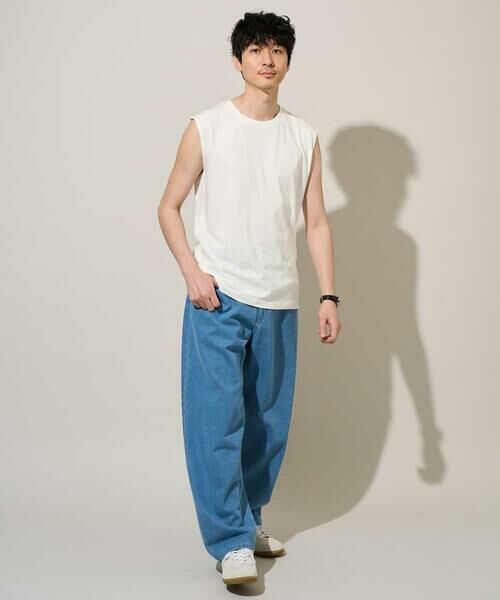 a.v.v / アー・ヴェ・ヴェ カットソー | 【接触冷感】ノースリーブカットソー | 詳細1