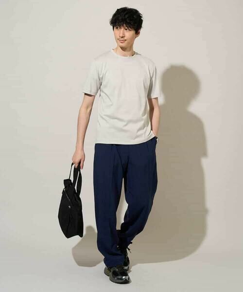 a.v.v / アー・ヴェ・ヴェ カットソー | 【洗濯機で洗える/接触冷感/UVカット/毛玉になりにくい】シルケットスムースクルーネックスマートＴシャツ | 詳細12