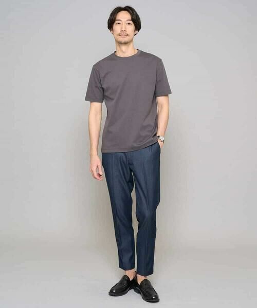 a.v.v / アー・ヴェ・ヴェ カットソー | 【洗濯機で洗える/接触冷感/UVカット/毛玉になりにくい】シルケットスムースクルーネックスマートＴシャツ | 詳細14