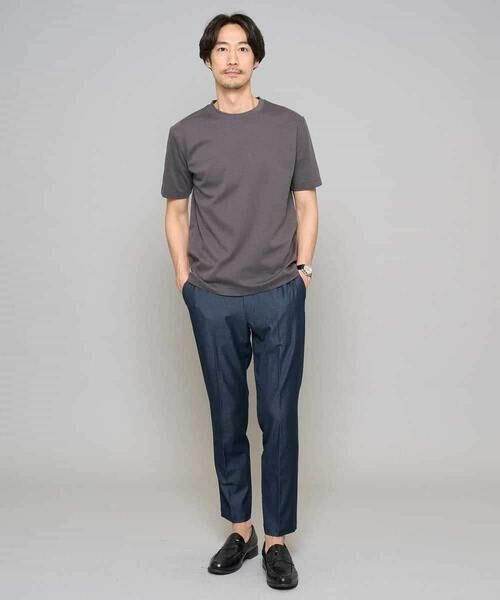 a.v.v / アー・ヴェ・ヴェ カットソー | 【洗濯機で洗える/接触冷感/UVカット/毛玉になりにくい】シルケットスムースクルーネックスマートＴシャツ | 詳細15