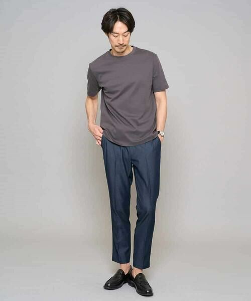 a.v.v / アー・ヴェ・ヴェ カットソー | 【洗濯機で洗える/接触冷感/UVカット/毛玉になりにくい】シルケットスムースクルーネックスマートＴシャツ | 詳細16