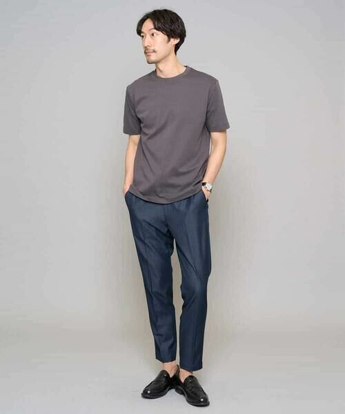 a.v.v / アー・ヴェ・ヴェ カットソー | 【洗濯機で洗える/接触冷感/UVカット/毛玉になりにくい】シルケットスムースクルーネックスマートＴシャツ | 詳細17