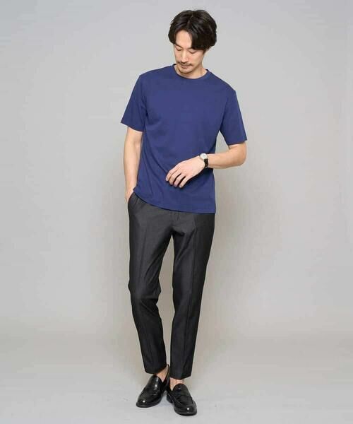 a.v.v / アー・ヴェ・ヴェ カットソー | 【洗濯機で洗える/接触冷感/UVカット/毛玉になりにくい】シルケットスムースクルーネックスマートＴシャツ | 詳細2