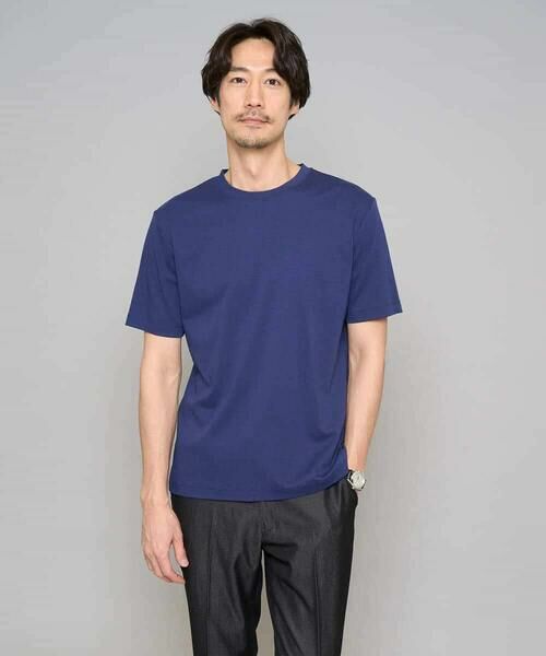 a.v.v / アー・ヴェ・ヴェ カットソー | 【洗濯機で洗える/接触冷感/UVカット/毛玉になりにくい】シルケットスムースクルーネックスマートＴシャツ | 詳細20