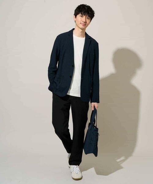 a.v.v / アー・ヴェ・ヴェ カットソー | 【洗濯機で洗える/接触冷感/UVカット/毛玉になりにくい】シルケットスムースクルーネックスマートＴシャツ | 詳細9