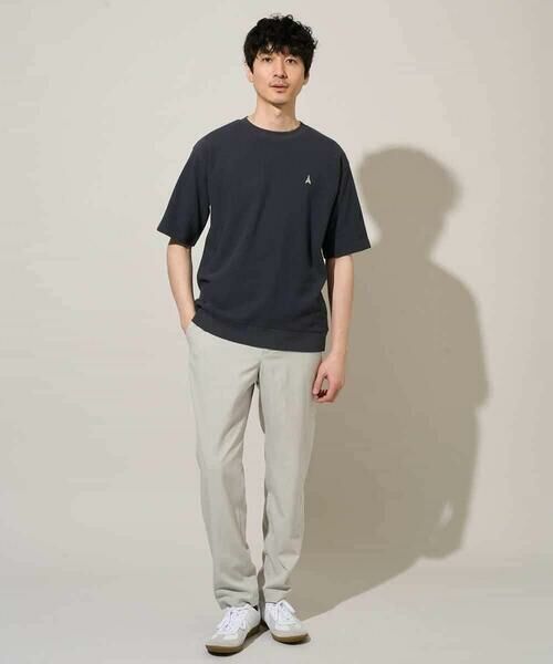 a.v.v / アー・ヴェ・ヴェ カットソー | 【イージーケア/洗濯機で洗える/接触冷感/毛玉になりにくい】ライトアゼ１ポイントシシュウスウェットＴ | 詳細12