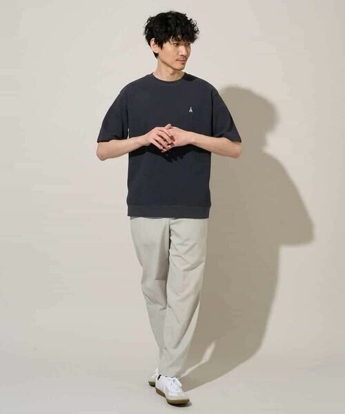 a.v.v / アー・ヴェ・ヴェ カットソー | 【イージーケア/洗濯機で洗える/接触冷感/毛玉になりにくい】ライトアゼ１ポイントシシュウスウェットＴ | 詳細13